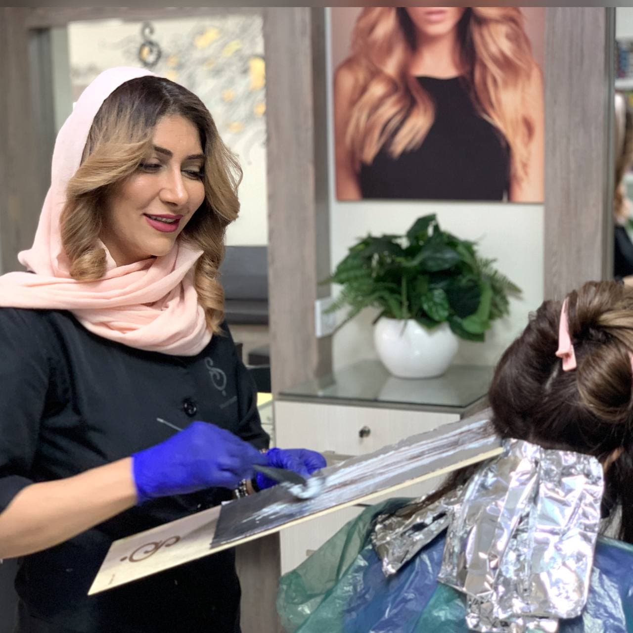 آموزش رنگ و مش اسلامشهر