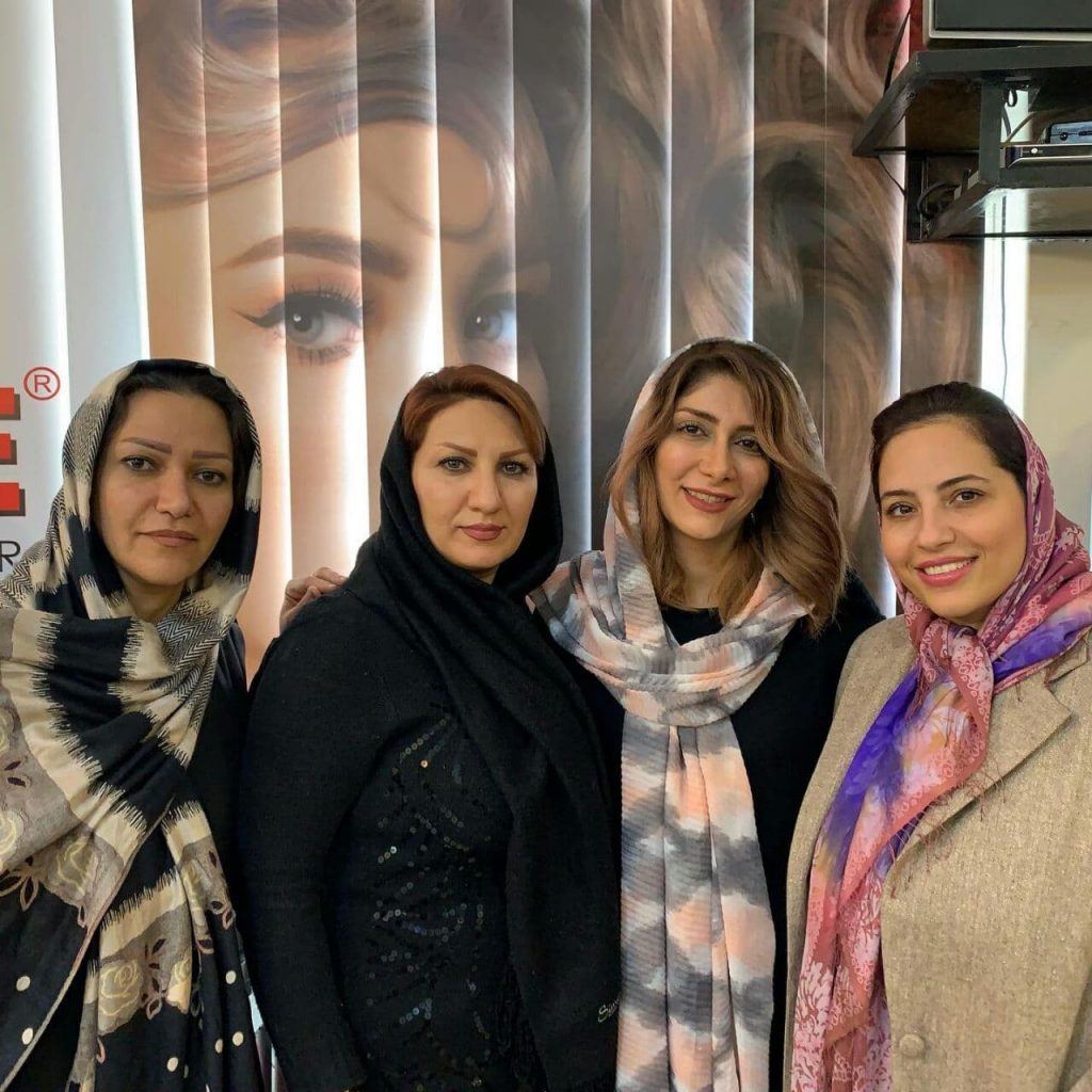 آموزش رنگ و مش مشهد