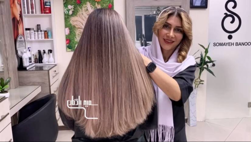 آموزش کراتین و صافی و احیای مو