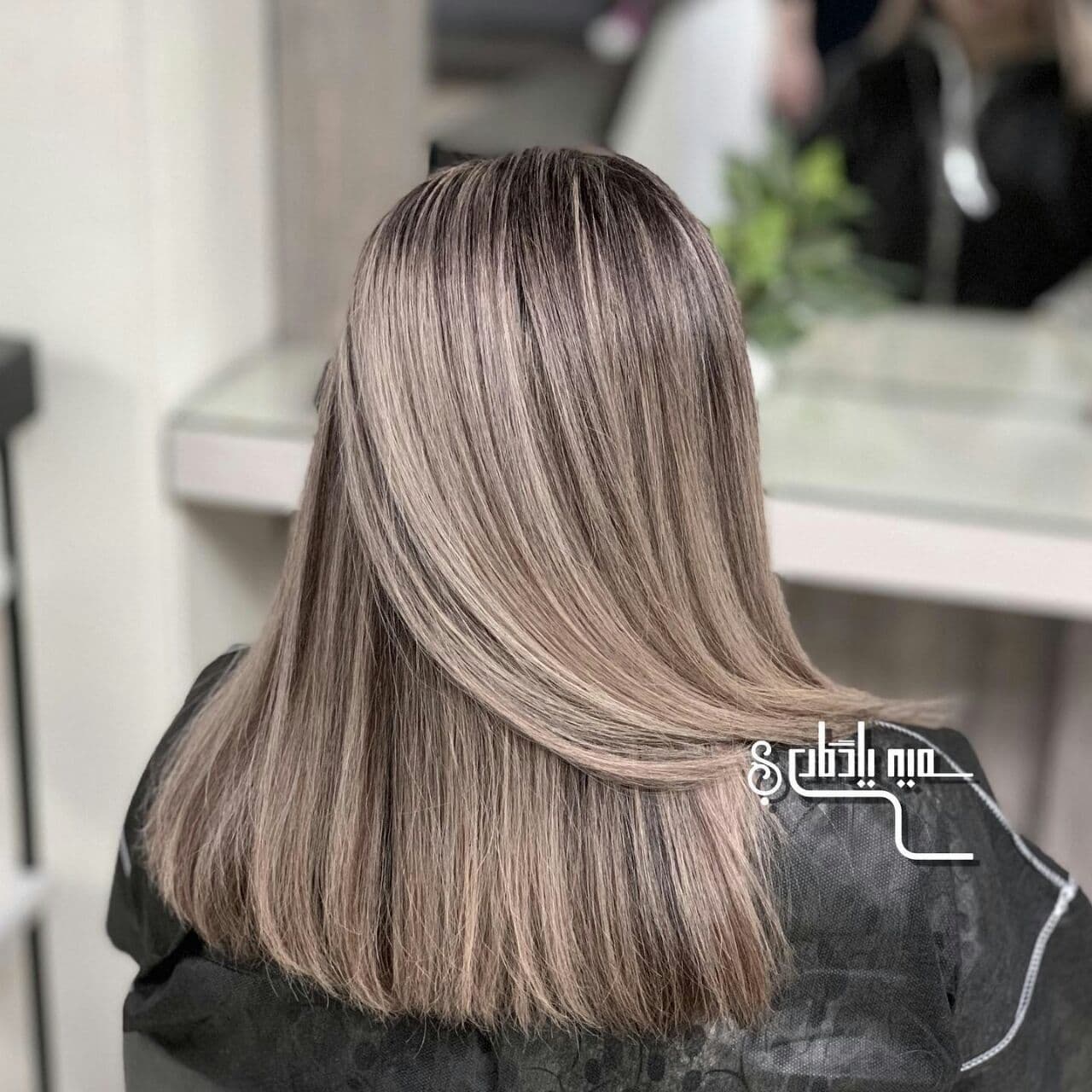 آموزش شینیون موی ساده