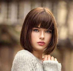 مدل مو مصری با چتری دخترانه