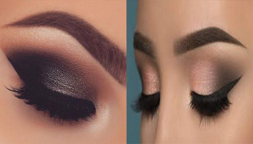 میکاپ شب یلدا با سایه‌‌ی چشم اسموکی