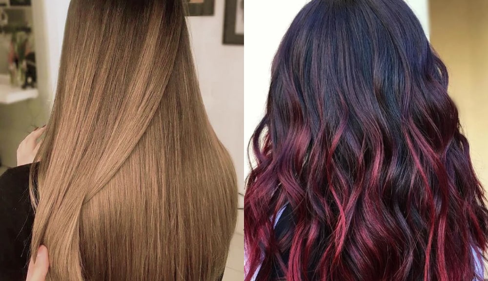 جدیدترین مدل رنگ موی زنانه برای شب یلدا