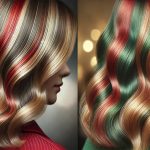 مدل رنگ مو برای شب یلدا