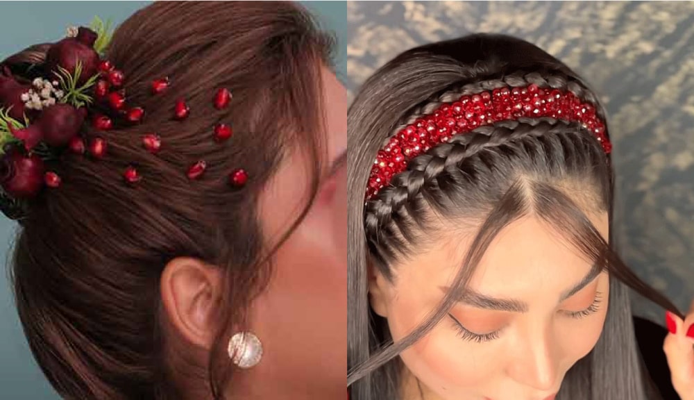 مدل مو شب یلدا جدید