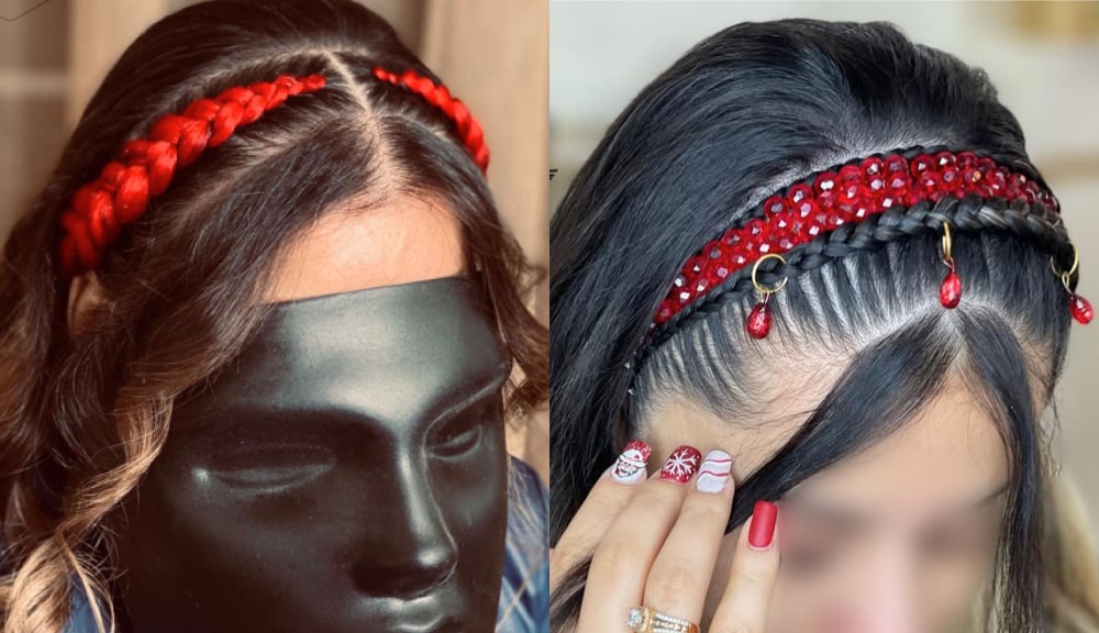 مدل موی بافت تلی برای شب یلدا