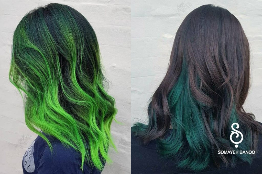 رنگ موی فانتزی خاص