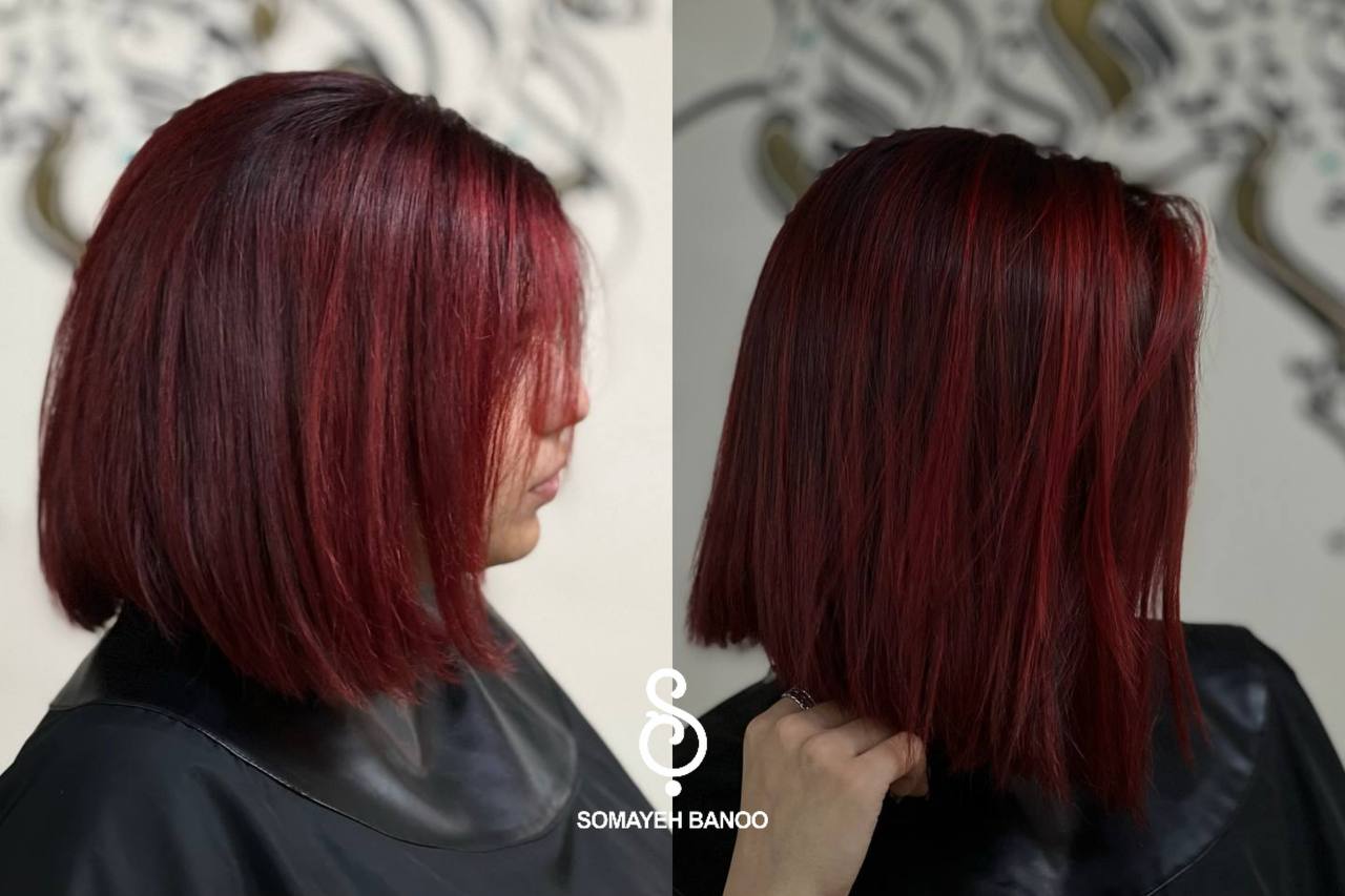 هایلایت رنگ قرمز