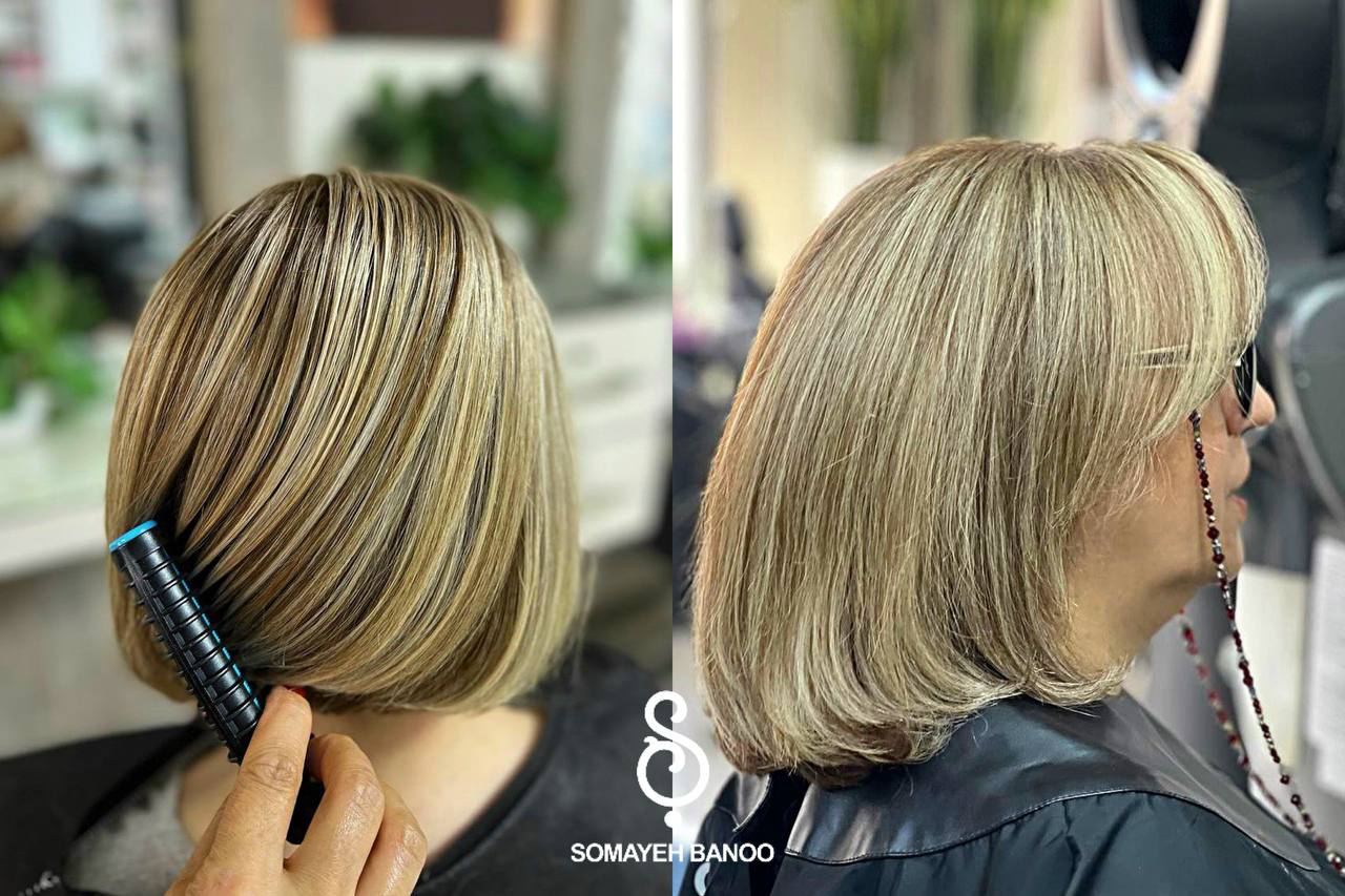 رنگ مو فانتزی زیتونی