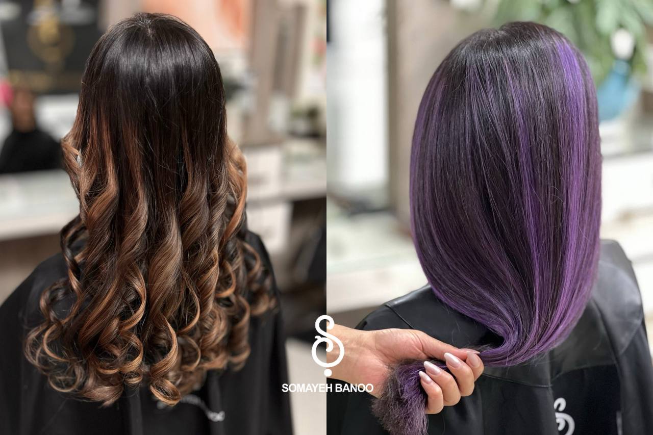 انواع مدل رنگ موهای روشن