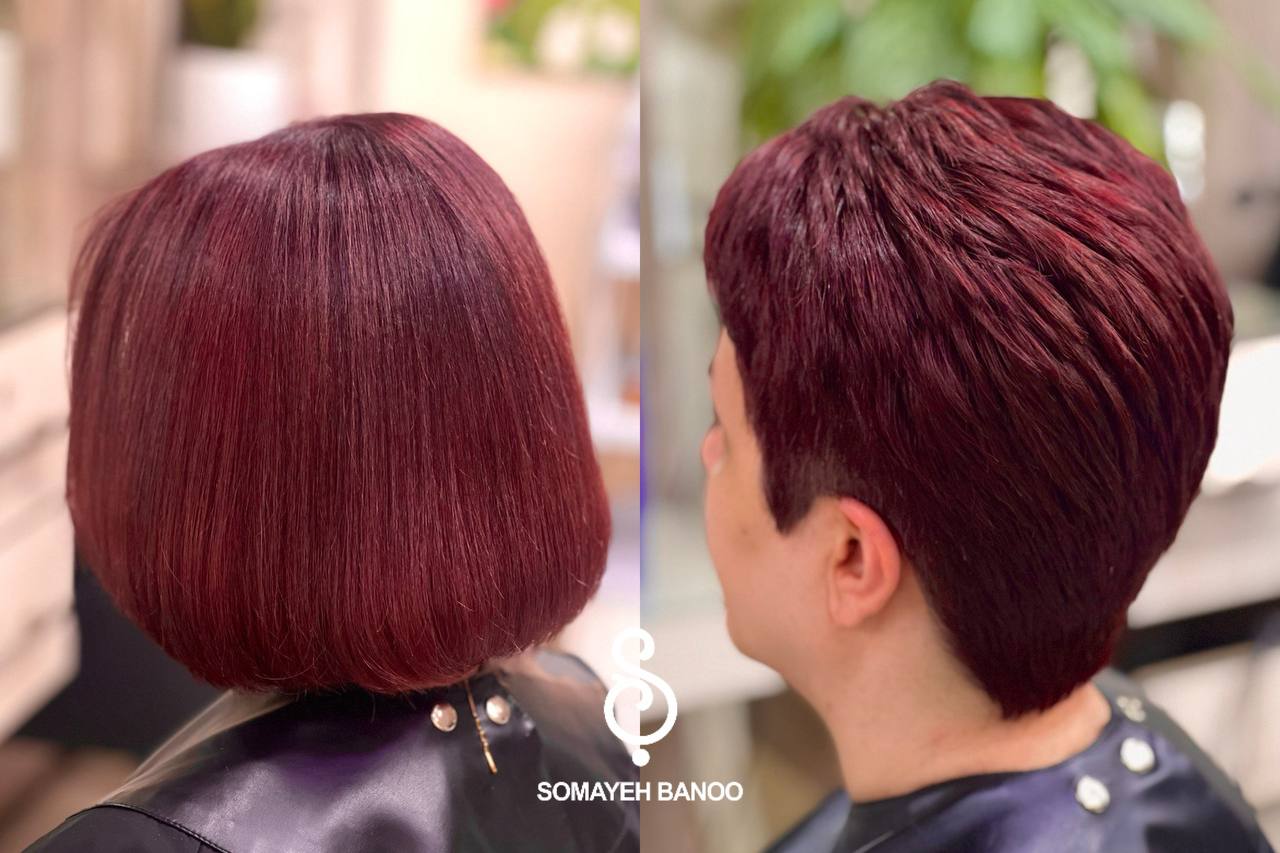 مدل ماهگونی و قرمز آتشین