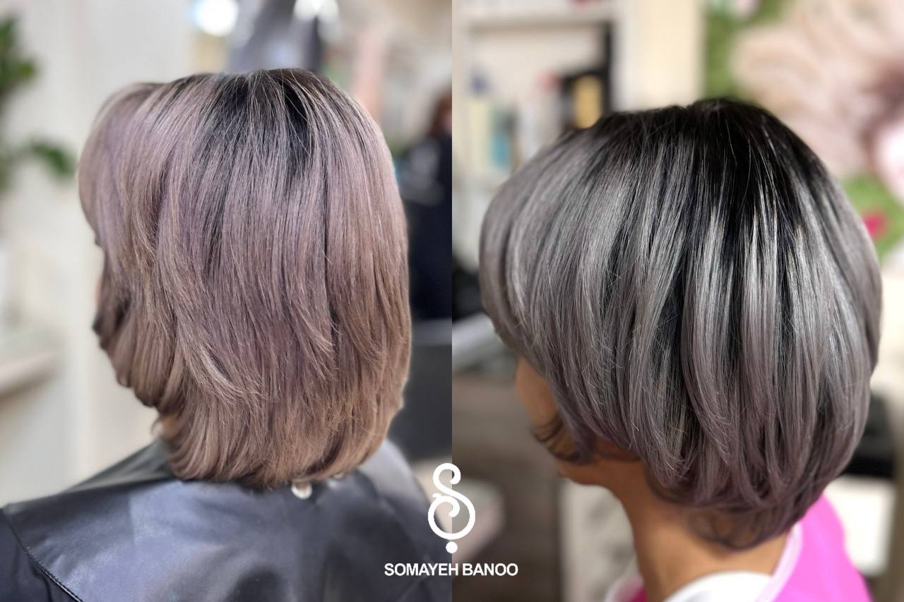 بنفش خاکستری